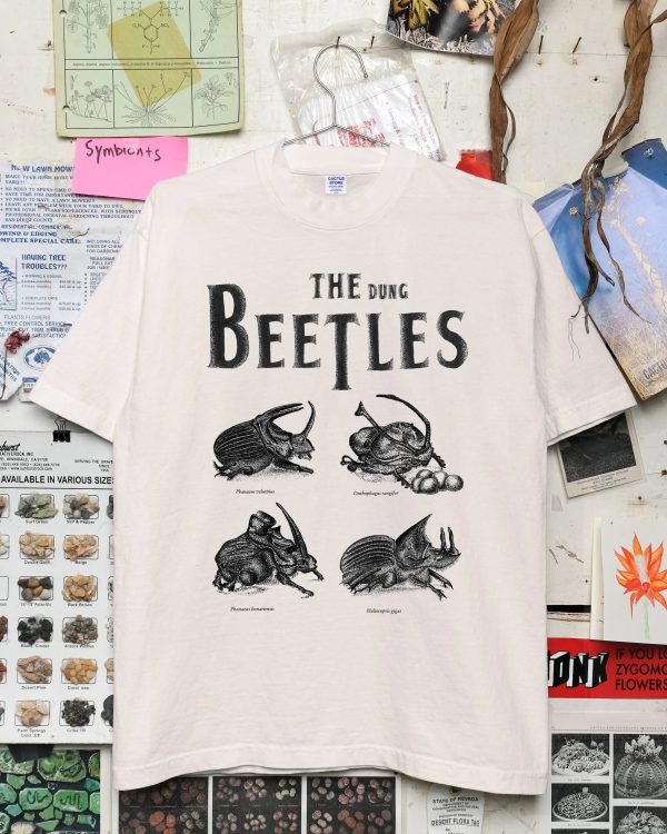 Dung Beetles T-Shirt Cream | Ethically Made in LA