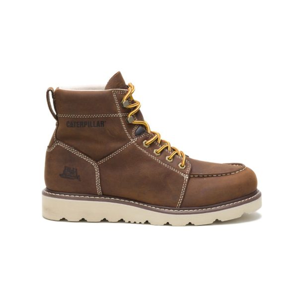 Brown Tradesman Mens Boots - Durable Work Footwear