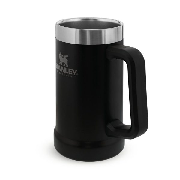 Stanley Adventure Big Grip Beer Stein 0.70L - Stainless Steel Outdoor Mug