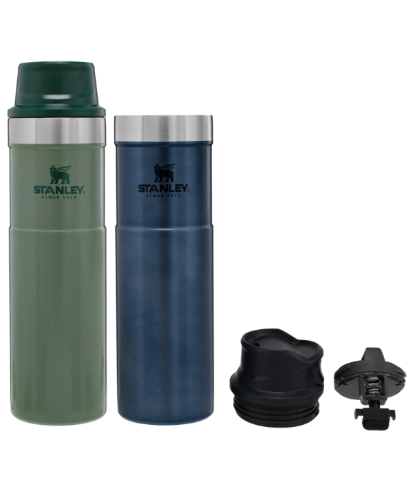 Stanley Classic Travel Mug Twin Pack - 0.59L | Leak-Proof & Insulated