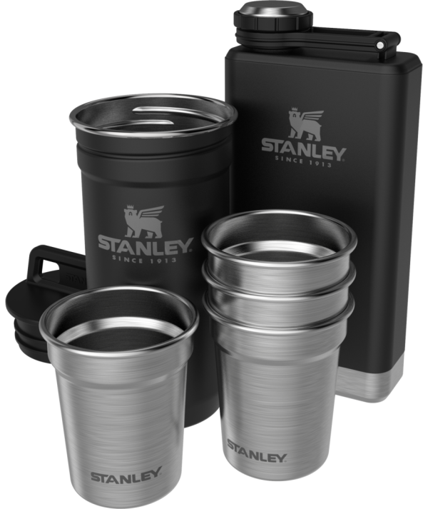 Stanley Adventure Shot Glass & Flask Set for Outdoor Celebrations