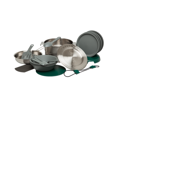 Stanley Adventure Full Kitchen Base Camp Cookset - 21-Piece Camping Cookware Set