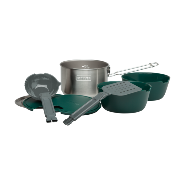 Stanley Adventure All-In-One Two Bowl Cookset - Lightweight Camping Cookware
