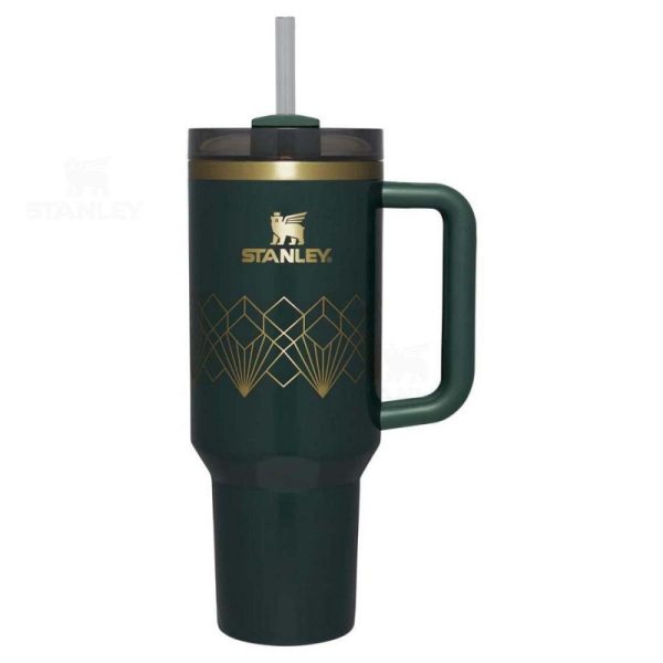 Stanley Deco Quencher H2.0 FlowState™ 40oz Vacuum Insulated Cup