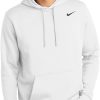 Nike Men's Hoodie Sweatershirt Pullover Club Cotton With Big and Tall Sizes-0