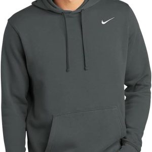 Nike Men's Hoodie Sweatershirt Pullover Club Cotton With Big and Tall Sizes-0