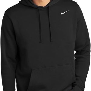 Nike Men's Hoodie Sweatershirt Pullover Club Cotton With Big and Tall Sizes-0