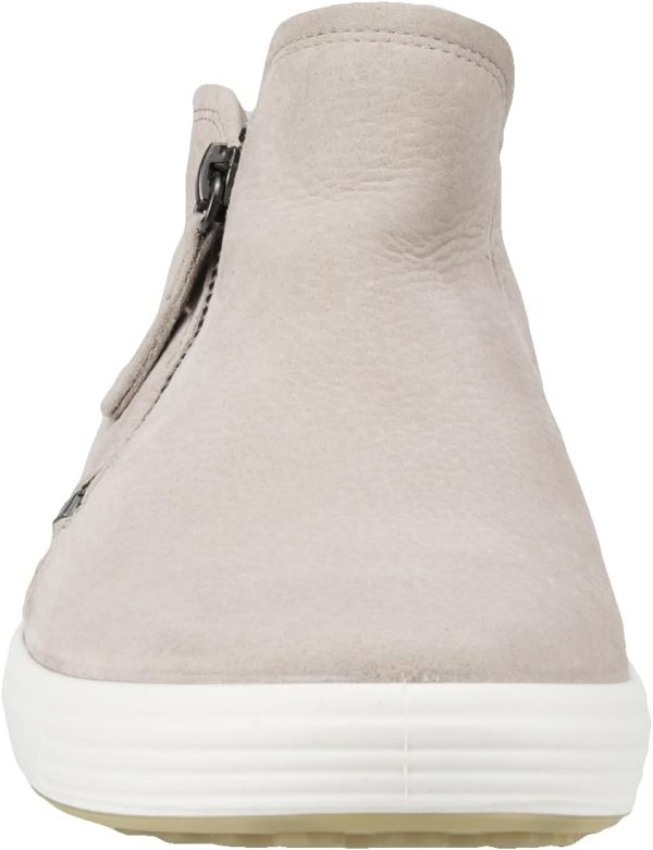 ECCO Women's Soft 7 Side Zip Bootie Sneaker, 7.5 US-1