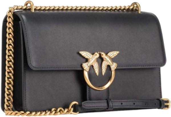 Pinko Calf Si, Love One Classic DC Vitello SE Women's-1