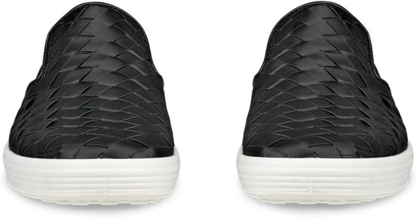 ECCO Women's Soft 7 Woven Slip-on 3.0 Sneaker-1