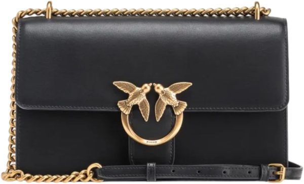 Pinko Calf Si, Love One Classic DC Vitello SE Women's-0