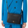 Pinko Flat Classic Vitello Seta, Women's Bag, Black, One Size-4