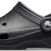 Crocs Unisex-Adult Classic Clogs, Black, 16 Men/18 Women-0