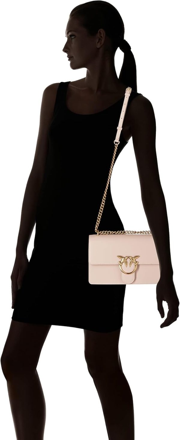 Pinko Calf Si, Love One Classic DC Vitello SE Women's-3