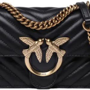 Pinko Sheep, Love One Mini DC Mouton Nappa C Femme, Taille Unique-0