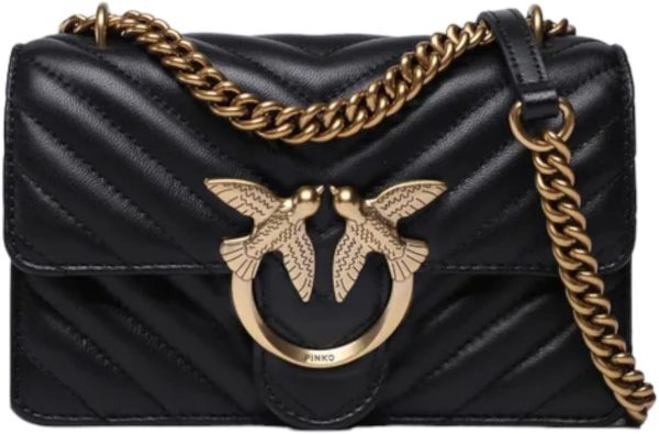 Pinko Sheep, Love One Mini DC Mouton Nappa C Femme, Taille Unique-0