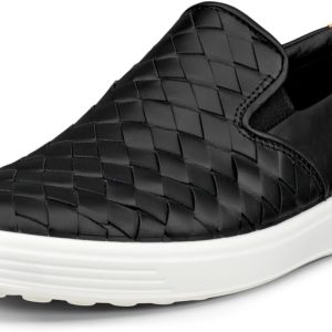 ECCO Women's Soft 7 Woven Slip-on 3.0 Sneaker-0