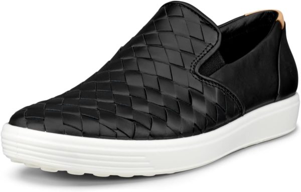 ECCO Women's Soft 7 Woven Slip-on 3.0 Sneaker-0