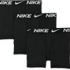 Nike Boys' Dri-FIT Essentials Micro Solid 3-Pack Boxer Briefs-0