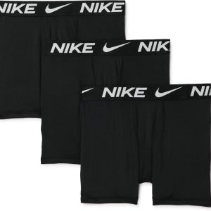 Nike Boys' Dri-FIT Essentials Micro Solid 3-Pack Boxer Briefs-0