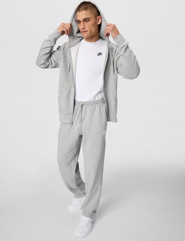 Nike Mens Club Open Hem Brushed Fleece Pants-4