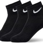 Nike Unisex Adult Everyday Cushioned Training Ankle Socks (3 Pairs)-0