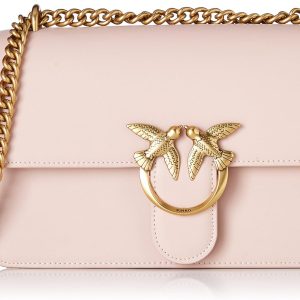 Pinko Calf Si, Love One Classic DC Vitello SE Women's-0