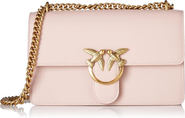 Pinko Calf Si, Love One Classic DC Vitello SE Women's-0