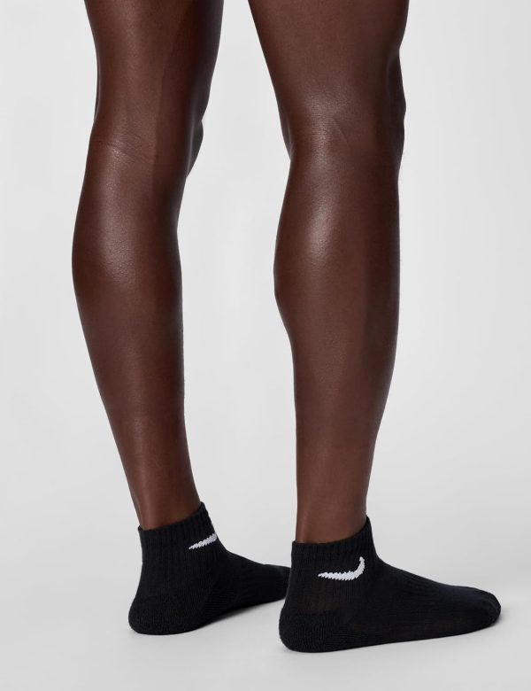 Nike Unisex Adult Everyday Cushioned Training Ankle Socks (3 Pairs)-2