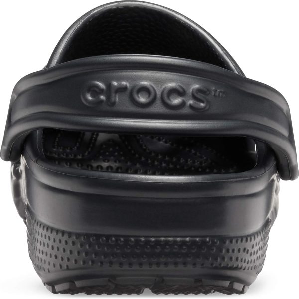 Crocs Unisex-Adult Classic Clogs, Black, 16 Men/18 Women-1