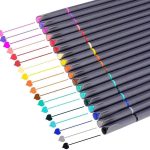 iBayam Journal Planner Pens Colored Pens, Office School Supplies, Fine Point Fineliner Drawing Art Markers for Bullet Journaling Scrapbooking Notebook Writing Note Taking Calendar Stationary, 18-Color-0