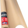 Large Brown Kraft Paper Roll - 36" x 1200" (100 ft) - Made in USA - Ideal for Gift Wrapping, Packing, Moving, Postal, Shipping, Parcel, Wall Art, Crafts, Bulletin Boards, Floor Cover or Table Runner-0