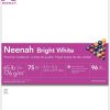 Astrobrights/Neenah Bright White Cardstock, 8.5" x 11", 65 lb/176 gsm, White, 75 Sheets (90905-02) - Packaging May Vary-1