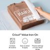 Cricut® Value Iron-On, White (12 in x 5 ft)- HTV Heat Transfer Vinyl-1