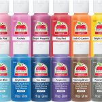 Apple Barrel, Vibrant Spectrum Collection Acrylic Craft Paint, PROMOABIII, 2 fl oz each, 16 assorted matte colors, 16 count-0