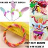 Pipe Cleaners Craft Bulk,Kids Toys & Games Gifts,200pcs Arts Crafts,Chenille Stems Art Supplies for Projects Creative DIY Room Decor,Christmas Decorations,Juegos para Niños Fidget Toys for Ages 5-7-3