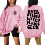 Generic Women's Loose Fit Hoodie Winter Casual Sweatshirt-0