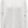 Soft Winter Sweater High Roll Neck Batwing Sleeves Generic-1